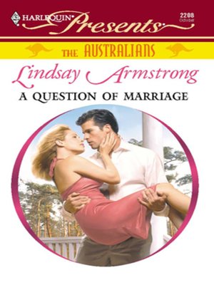 cover image of A Question of Marriage